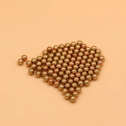 Brass Ball ( H62 ) 6mm 6.35mm (1/4'') 6.75mm 7mm 8mm Precision Solid Bearing Balls For Valve Furniture Rails And Safety Switches