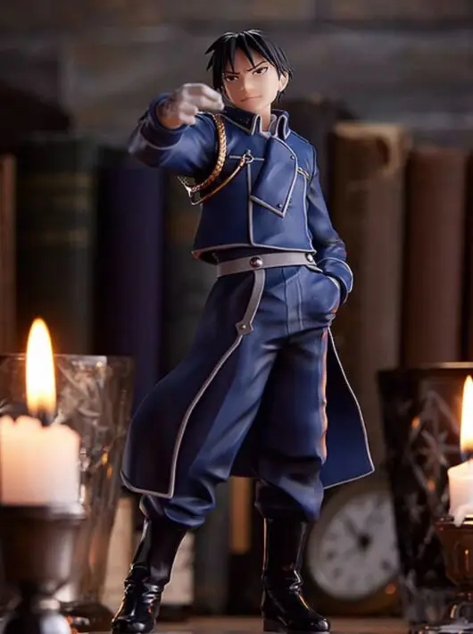 Original GSC Pop Up Parade Fullmetal Alchemist Riza Hawkeye Roy Mustang pvc figure statue Model Figurals