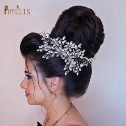 A488 casamento artesanal pentes de cabelo rhinestone nupcial acessórios para o cabelo feminino headpiece senhoras jóias de cabelo festa luxo hairbands