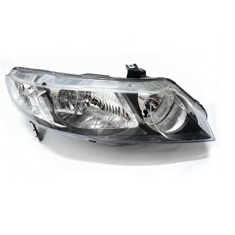 

Front Bumper Head Light Headlamp Driving Headlight Turn Signal Light Left Right For Honda Civic 2009 2010 2011 No bulb
