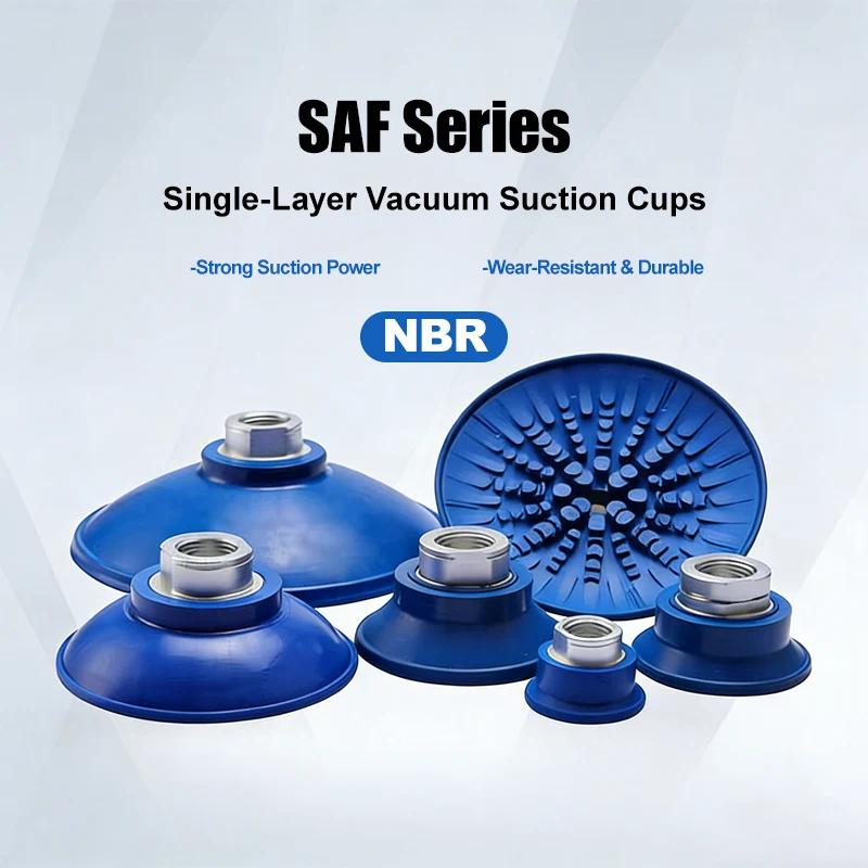 

Vacuum Suction Cup NBR SAF Series SAF30/40/50/60/80/ Single-layer Pneumatic Vacuum Cup