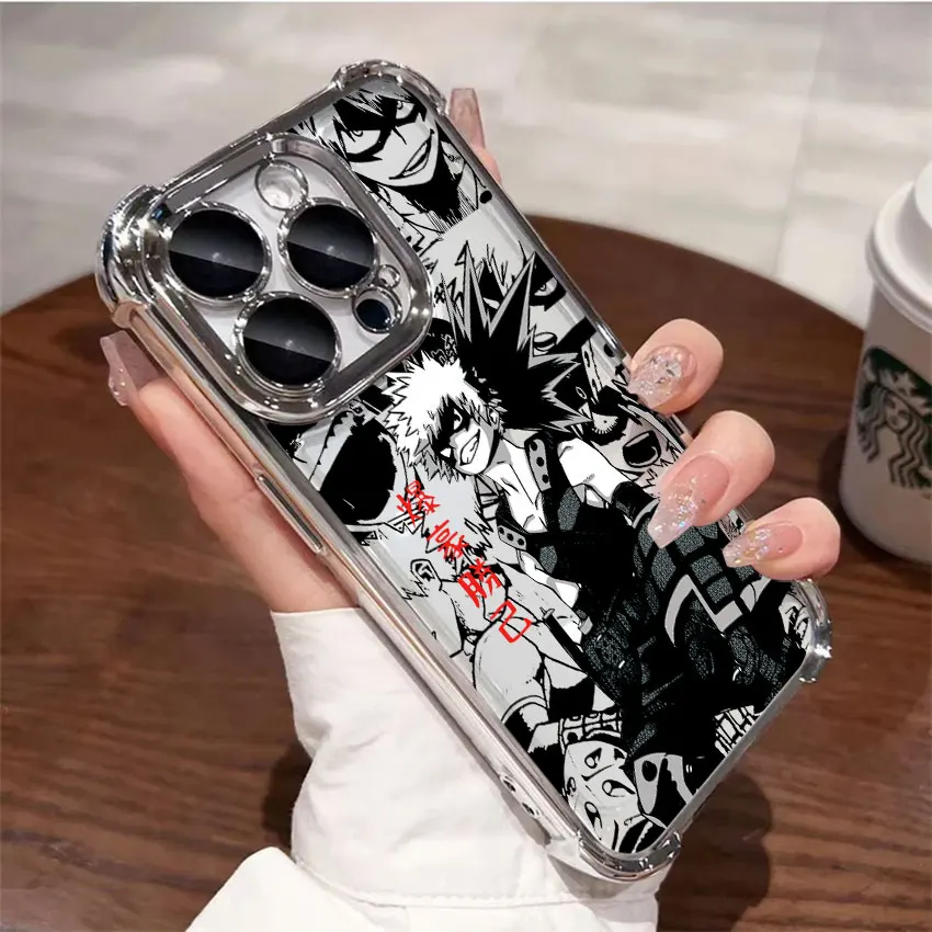 Katsuki Bakugo بطلي الأكاديمية الحال بالنسبة لسامسونج غالاكسي A56 A55 A54 A52 A53 A36 A34 A35 A33 A50 A73 A26 A25 A16 A06 غطاء الهاتف #4
