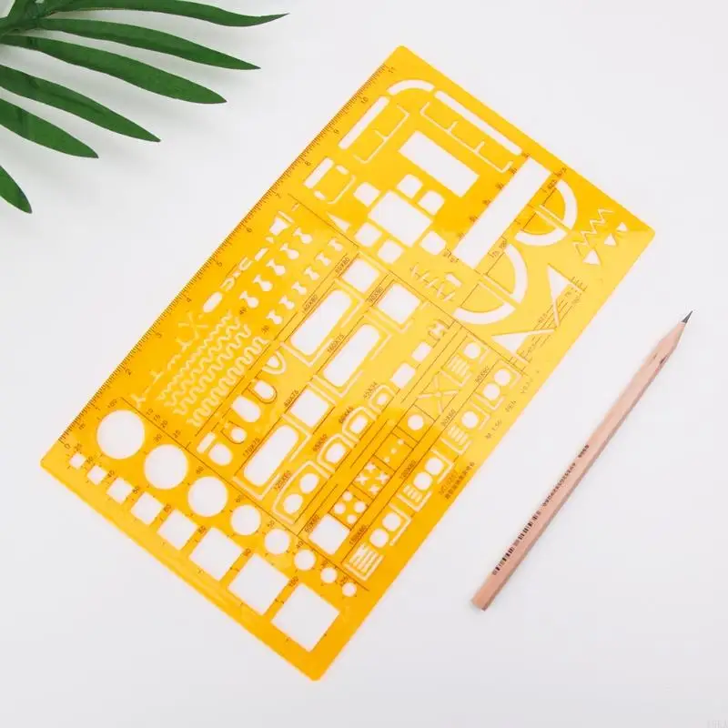 T5EA Tỉ Lệ 1:50 Thợ May Toán Kiến Trúc Kỹ Sư Thước Vẽ Soạn Thảo Mẫu Mới