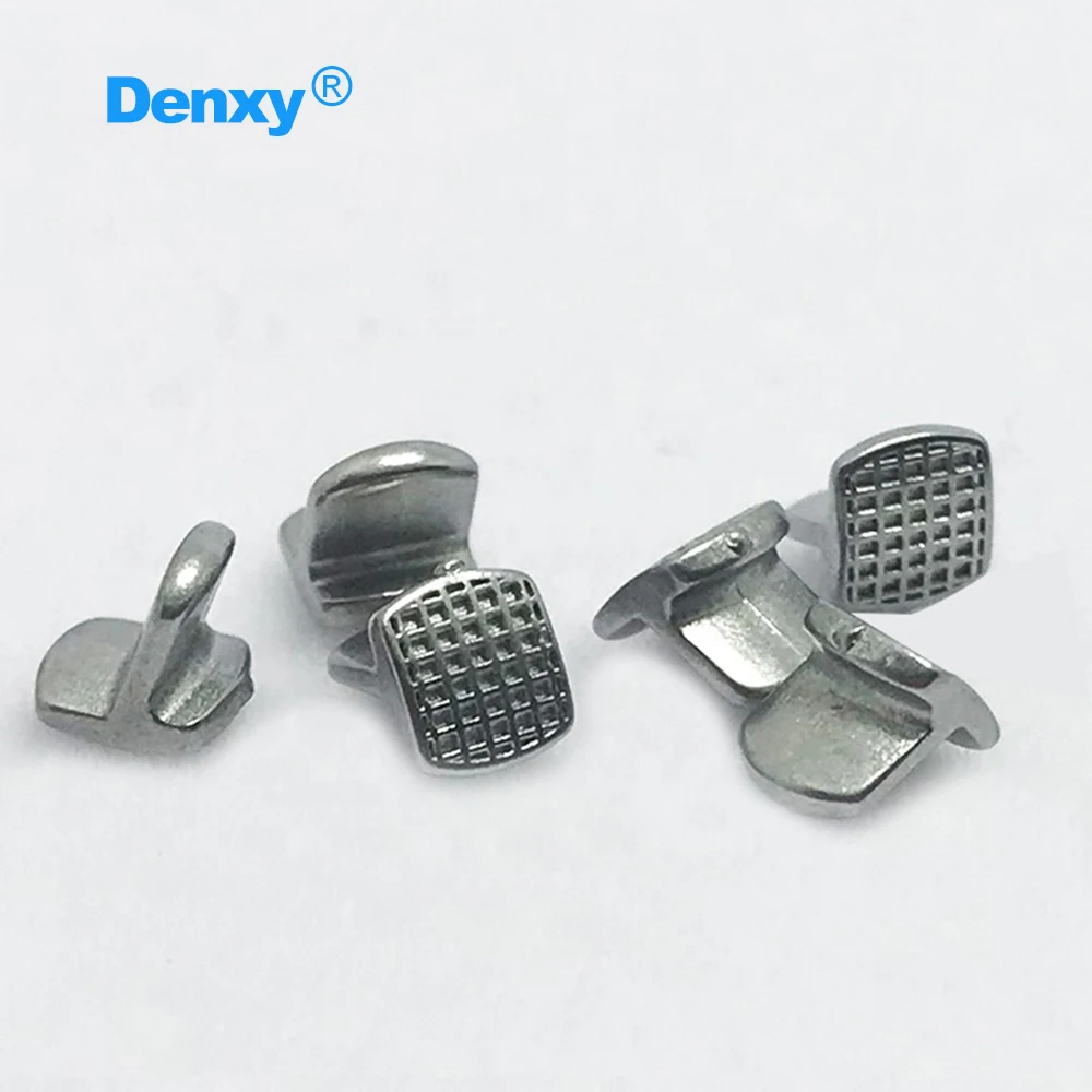 Denxy 50 Stück Kieferorthopädische MIM-Bite-Turbos Lingual-Bite-Platten, klebbare Scharnieröffner, Zungen-Zahnspangen-Zubehör, hohe Qualität – Detail 3