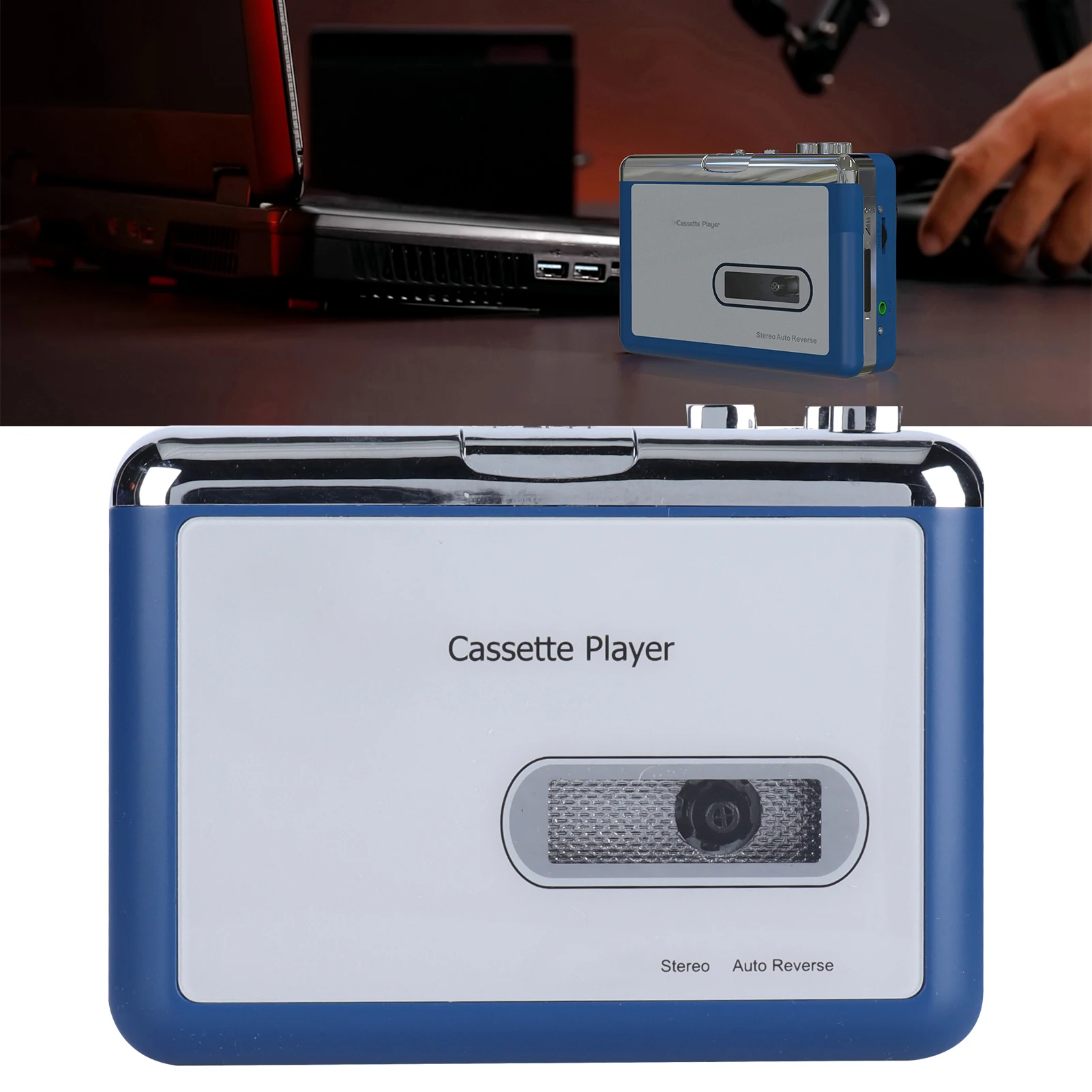Bluetooth Cassette Transmission Tape Recorder Cassette Player New Transmitter Stereo Music Player Adapter to MP3 Converter