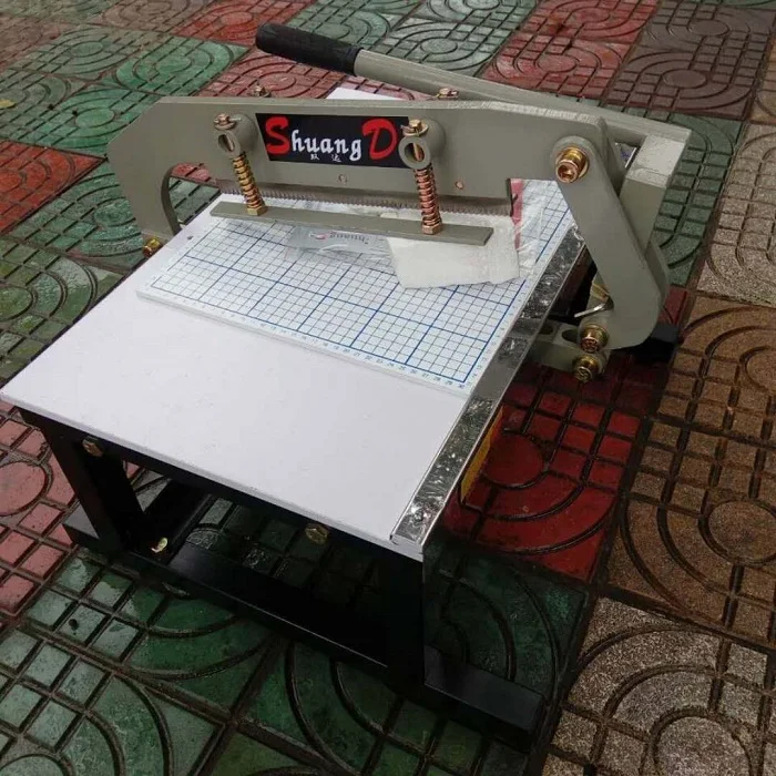 Table Top Fabric Sample Cutting Machine Fabric Swatch Cutting Machine