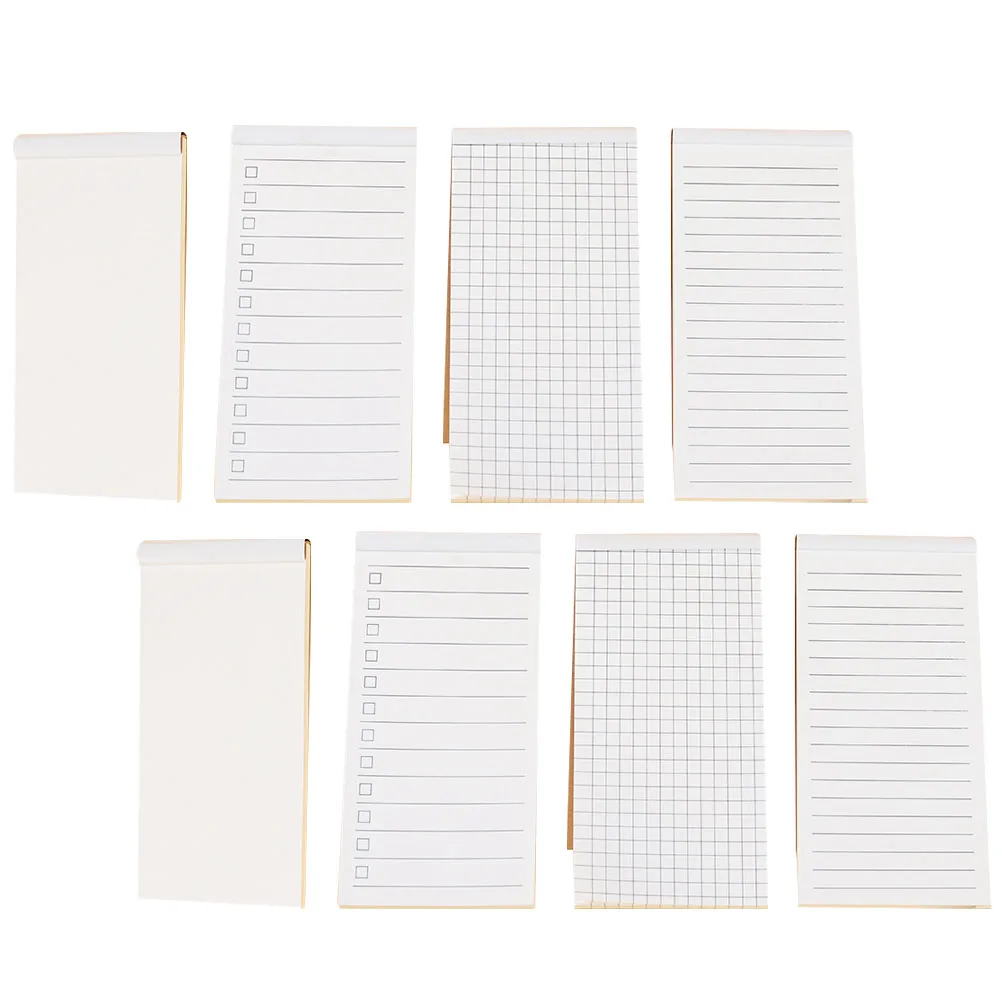 

8 pcs Tearable Memo Notepads Premium Paper Lightweight Portable Notepad For Office Home School Schedule Notebook Student Note