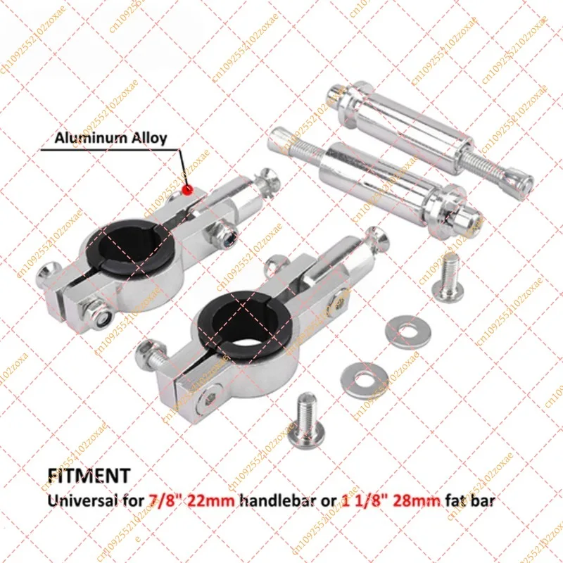 Universal 22mm 28mm Off-Road Motorcycle Handguards Aluminum Alloy Handlebar Protectors Mounting Screws Accessories Kit