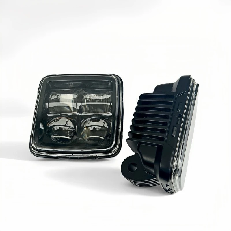 For car fog lights, running lights without outer plastic cover