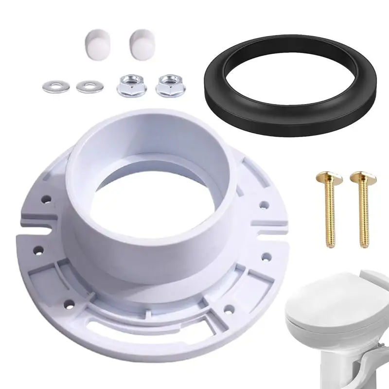 RV Toilet Seal Kit Leak Proof Bath Flange Rust Resistant Flush Shower Toilet Seal Kit Replace Parts For RV And Trailer Toilets