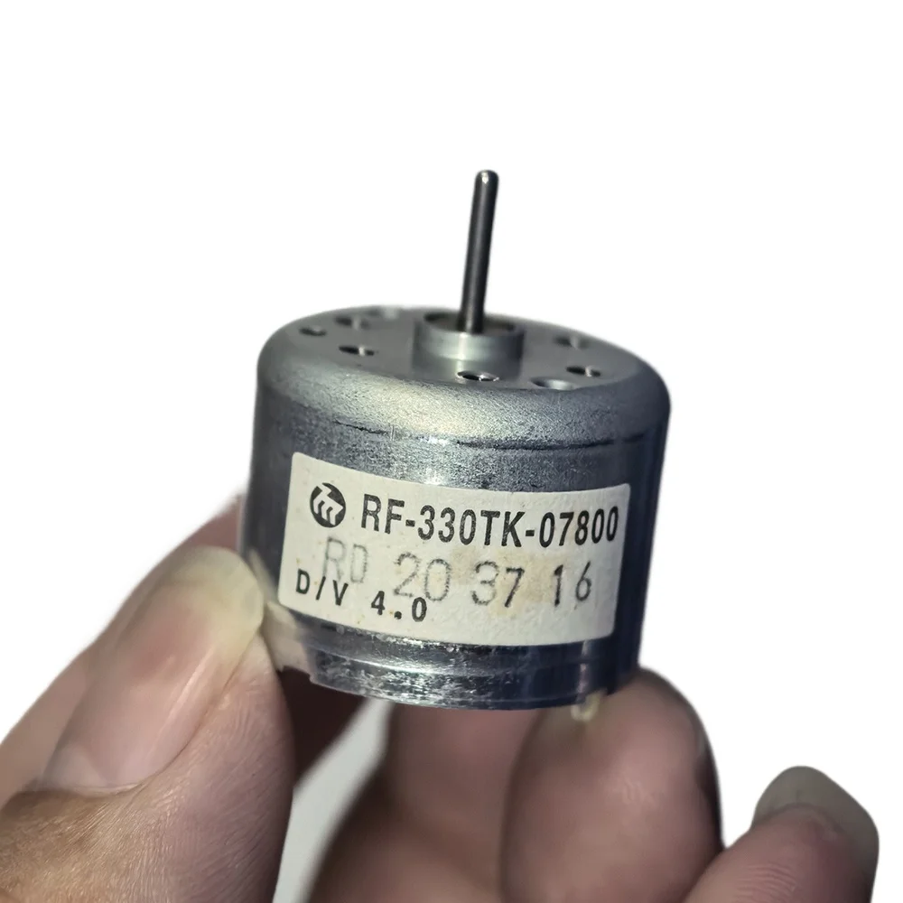 Micro 24mm MABUCHI RF-330TK Motor DC 1.5V-6V 3V 4V Low Current Mute Spindle Engine CD player Air Freshener Motor
