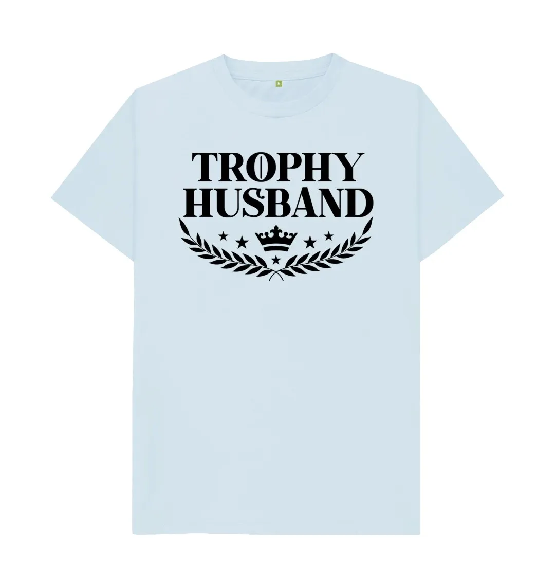 TROPHY HUSBAND T SHIRT Minimalist trendy printed T-Shirt Family Leisure letter T Shirts Graphic Lose Slogan T Shirts For Men