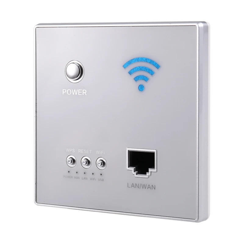 Wall Embedded Wireless WIFI AP Router Socket Outlet Wall Charger WiFi Smart Socket Electric Wall Sockets-ELEC