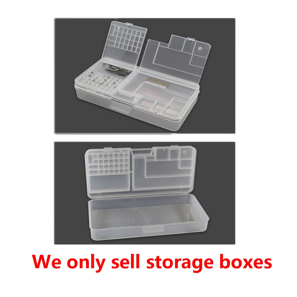 High Quality Storage Box Double Layer Game Controller Maintenance Tool Storage Box Chip Deposit Protective Box