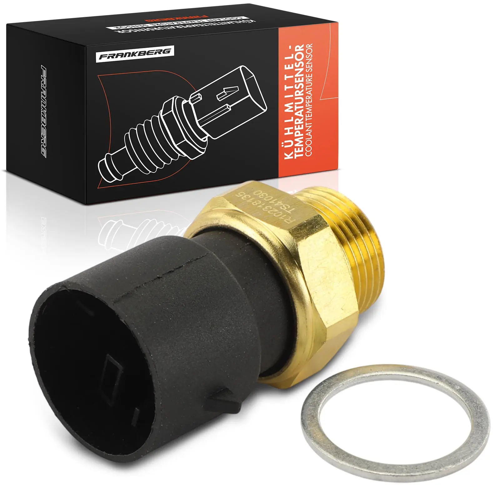 Frankberg 1x Temperatuurschakelaar Radiatorventilator Sensor voor Opel Astra F Combo Corsa B 1.6L 2.0L 90449435 090449435 1341030 TS10342