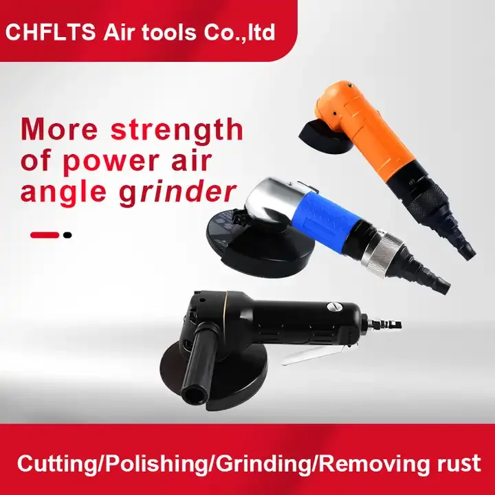 Hot Selling Heavy Duty Pneumatic Angle Grinder 4