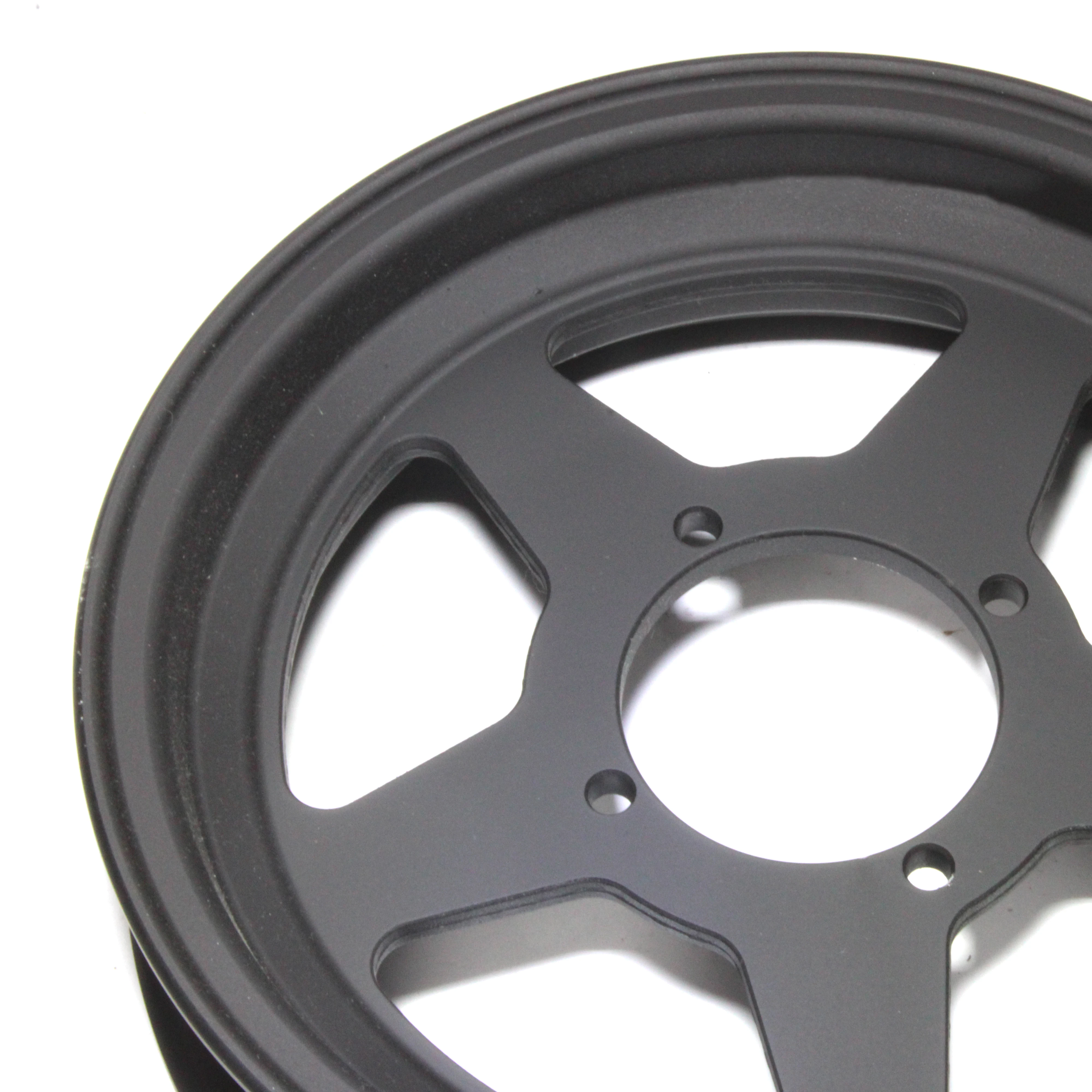 Matte matt black Aluminum Wheel rim monkey 2.50-10 inch Wheel Hubs 10 inch Wheel Rim for monkey z50 scooter bike