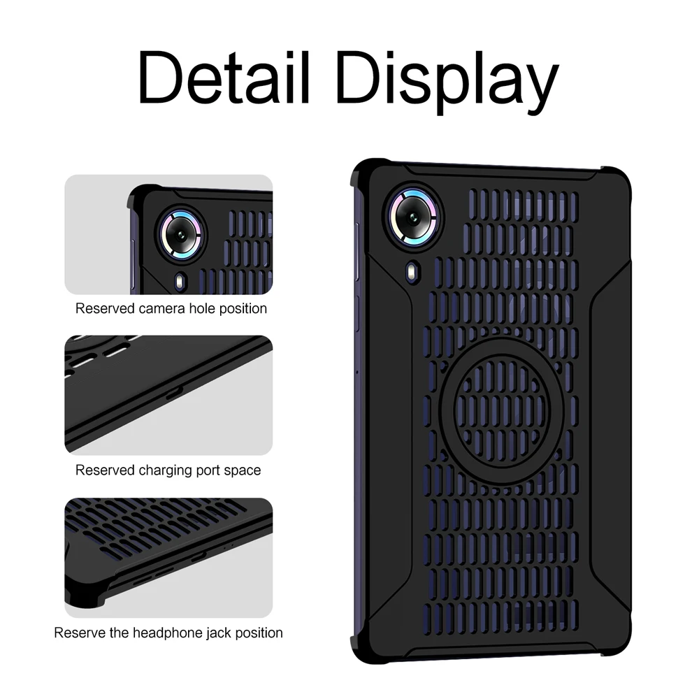 Tablet Protective Case For Lenovo Legion Y700 AI 8.4 inch Tablet 2026 Model TB324ZC Back Shell for Y700 Wuji Gaming Tablet Cover