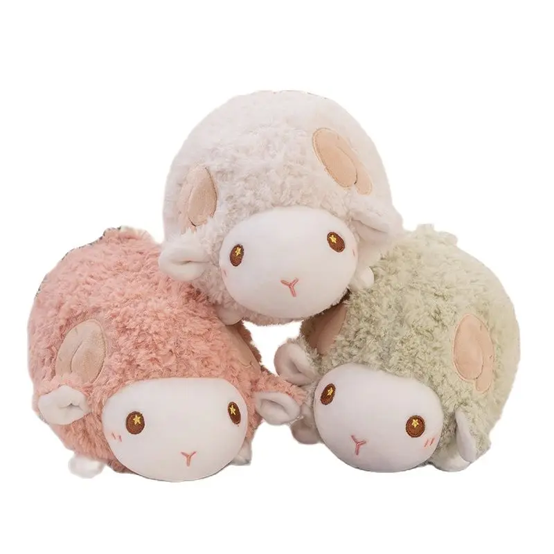 

23cm PP Cotton Plush Sheep Soft Toys Stuffed Animal Lamb Dolls Valentine's Day Christmas Gifts Toy for Children Girl