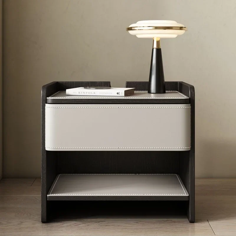 Nordic Bedside Table Luxurious Master Bedroom Modern Minimalist Creative Nightstands Designer Criado Mudo Home Furniture