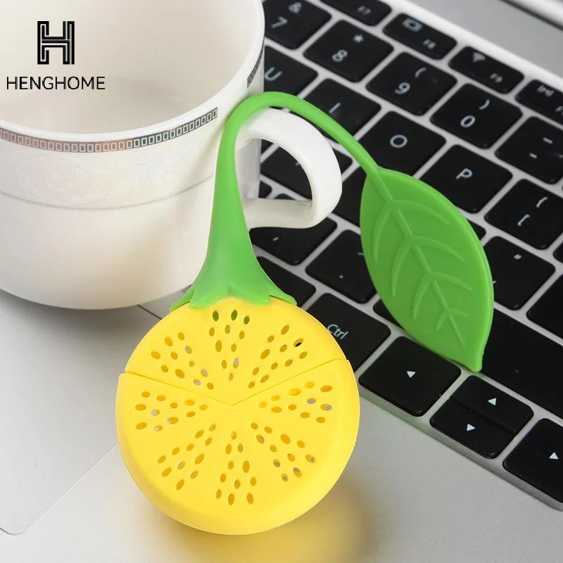 1pc Silicone Tea Infuser Teabag Kettle Loose Tea Leaf Strainer Ball Holder Herbal Spice Filter Teapot Gadgets Tea Brewing Device