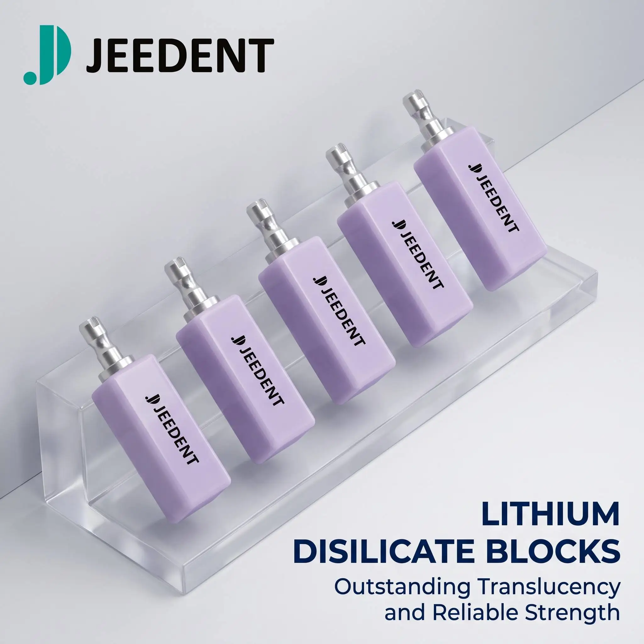 B40 Lithium Disilicate Glass Ceramic Blocks for 3-unit Bridge Restoration HT LT Sirona Cerec CAD CAM Lab Material