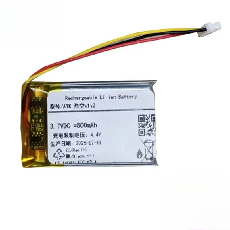 New 3.7V 800mAh Rechargeable Li-ion Replacement Battery for ATK Blazing Sky X1 V2 Wireless Gaming Mouse Master Edition