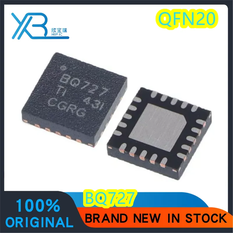 

(5/30 pieces) BQ24727RGRR BQ727 QFN20 computer motherboard charging chip brand new good quality original fast delivery