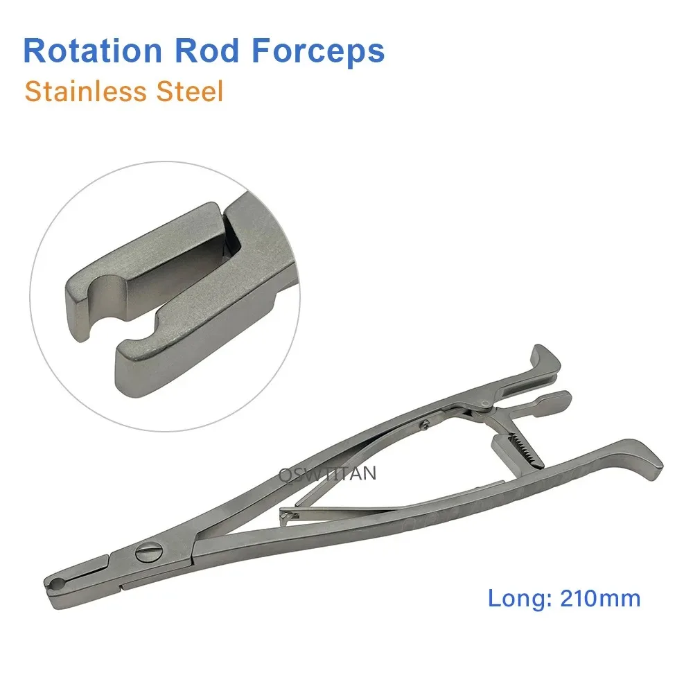 Orthopedic Surgical Instruments Spinal Lumbar Rod Nail Lifter Rod Holding Forceps