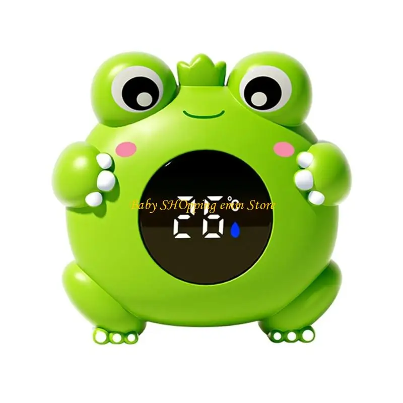 

23GD Frogs Shaped Digital Water Thermometers Fast Readout For Infant Bath Safety Temperature Monitoring Tool