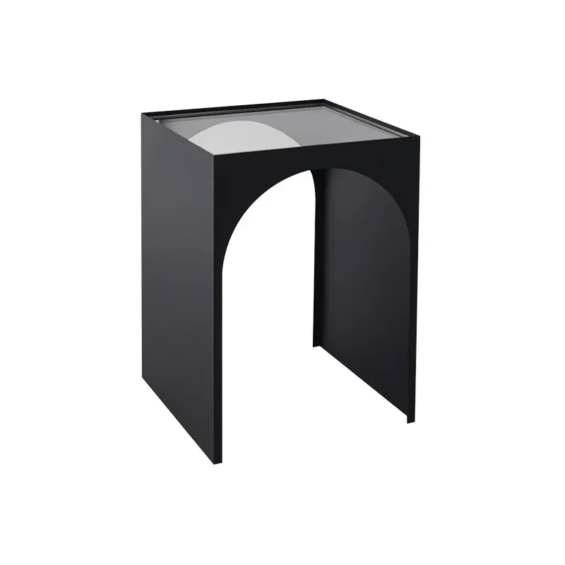 Side table | Sofa small coffee arched design side ins wind transparent acrylic