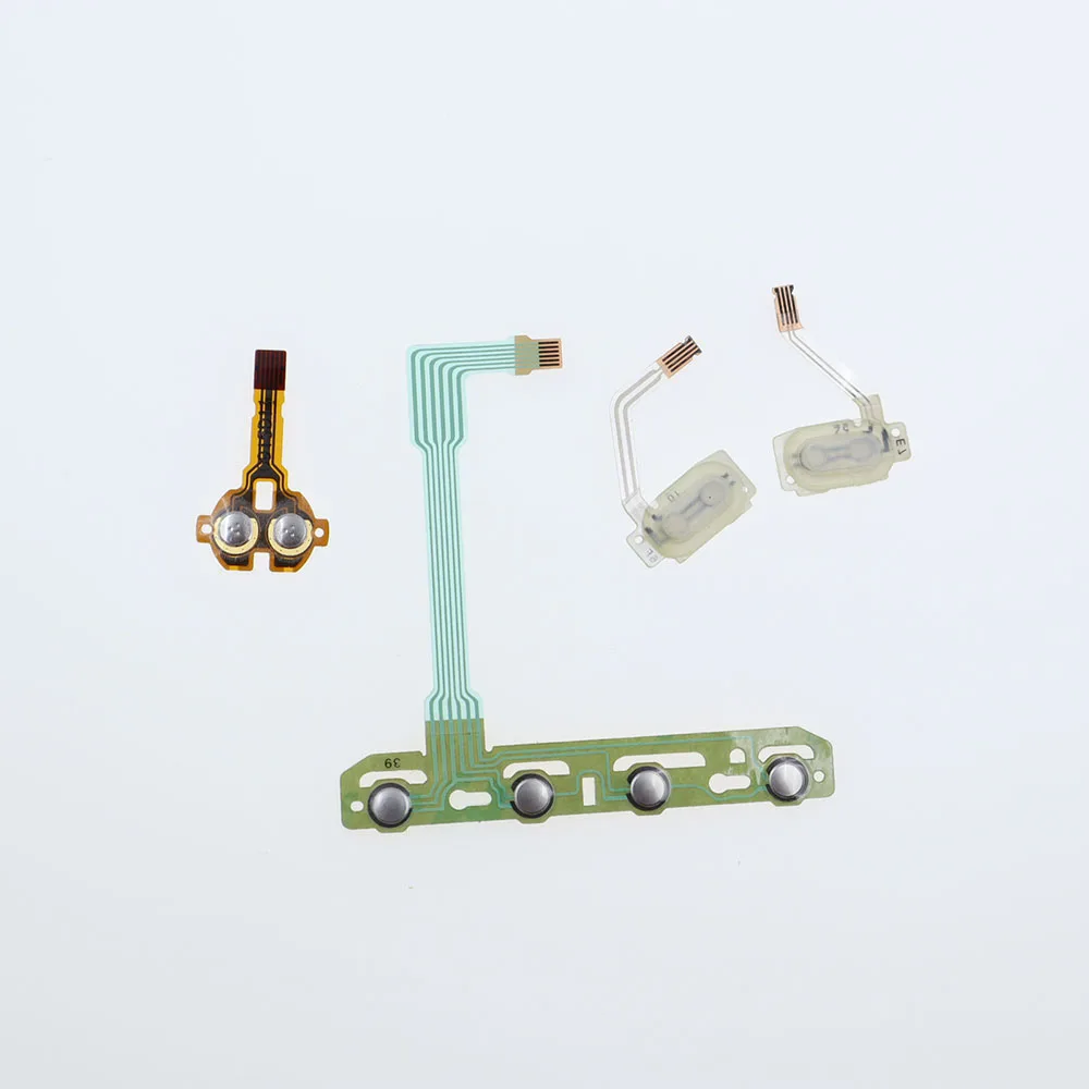 1 مجموعة استبدال شاشة LCD وحجم المنزل حدد البدء واليسار الأيمن زر الشريط الكابلات المرنة لجزء إصلاح PSP GO #5