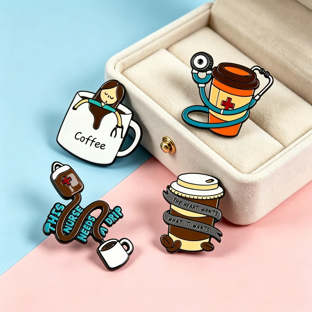 Medical Nurse Life Enamel Pin - Medical Lab Coat review and price