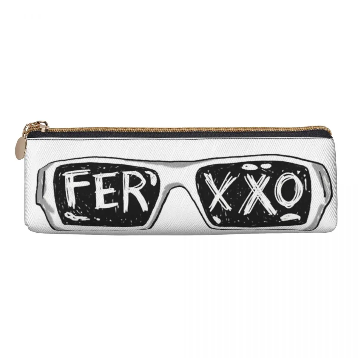نظارات Ferxxo - مقلمة كلاسيكية بشعار Feid وحامل أقلام وحامل أقلام ومستلزمات مكتبية وصندوق أقلام وحقيبة أقلام رصاص للطلاب