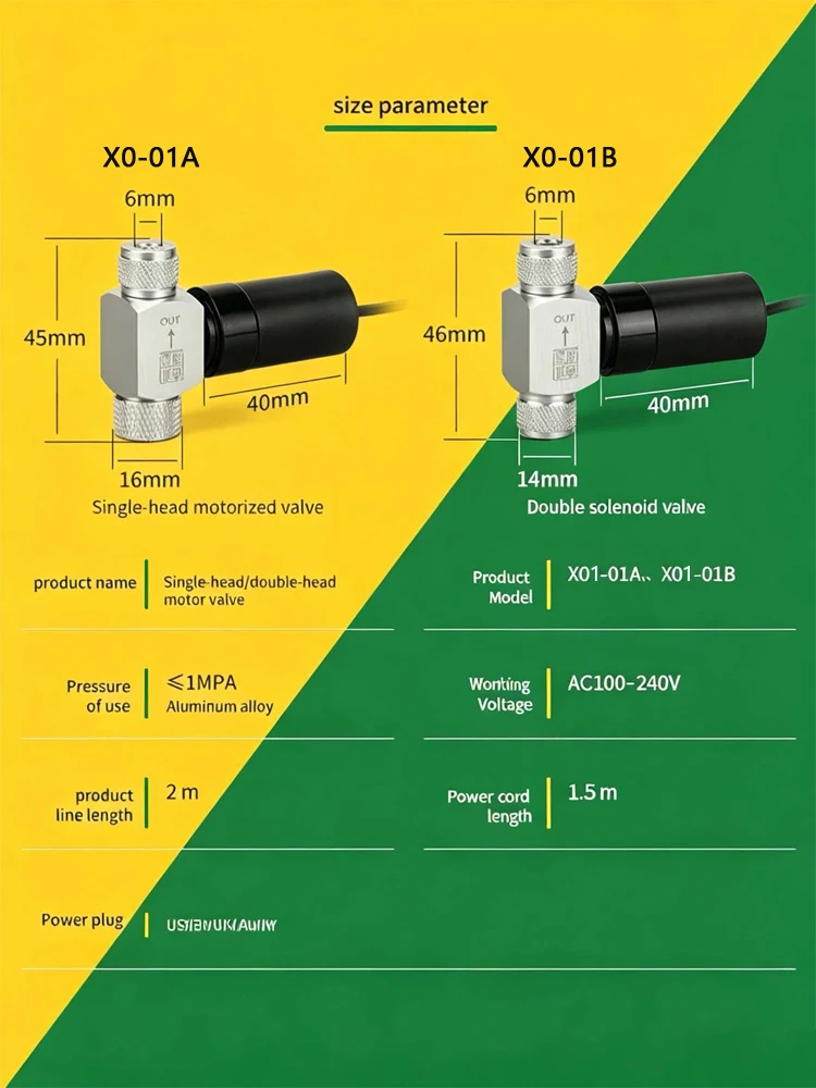 Aquarium CO2 Electric Valve Digital Display Timing Switch Fish Tank CO2 Bubble Counter Regulator Generator Control Motor Valve