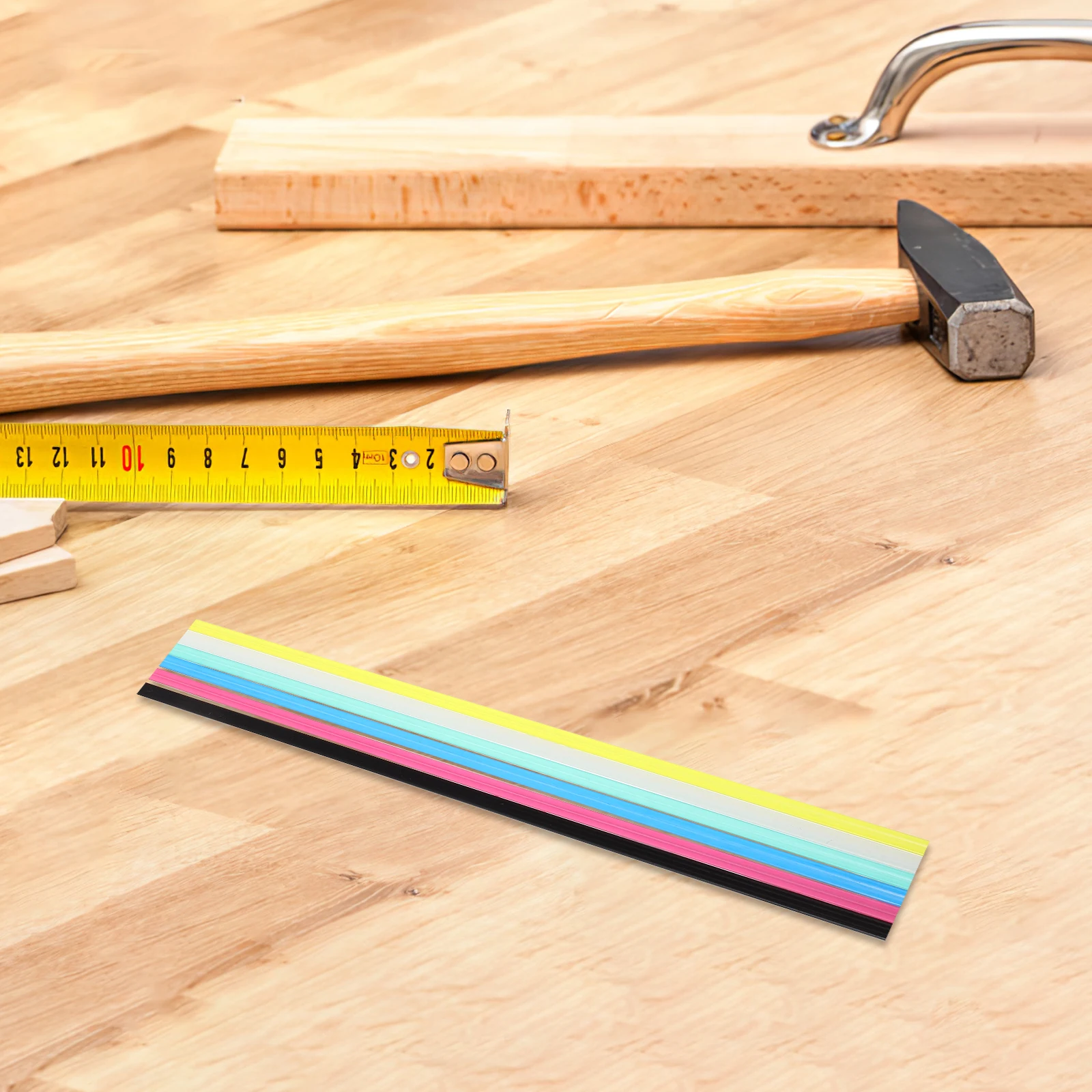 120pcs Plastic Welding Rods Car Bumper Repair Pp Flat Ribbon Welder Strips Automotive Repair Tools Kit For Auto Kayak