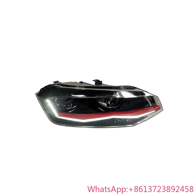 

BIMMOR Modified Xenon Headlights for volkswagen VW Polo 2019- Halogen Headlight Upgraded to Xenon LED Headlamp