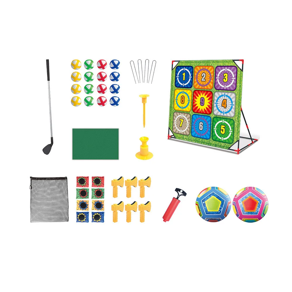 Partyspiel-Requisiten, Sport-Dekompressions-Komfortspielzeug für Kinder, 1, Wurfspiel für den Außenbereich, Fußball-Standspielzeug für Eltern und Kinder