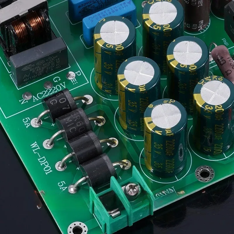 New 50W Ultra-Low Noise Linear Power Supply Dual Output DC5V 9V 12V 15V 18V 19V 22V 24V PSU for HiFi