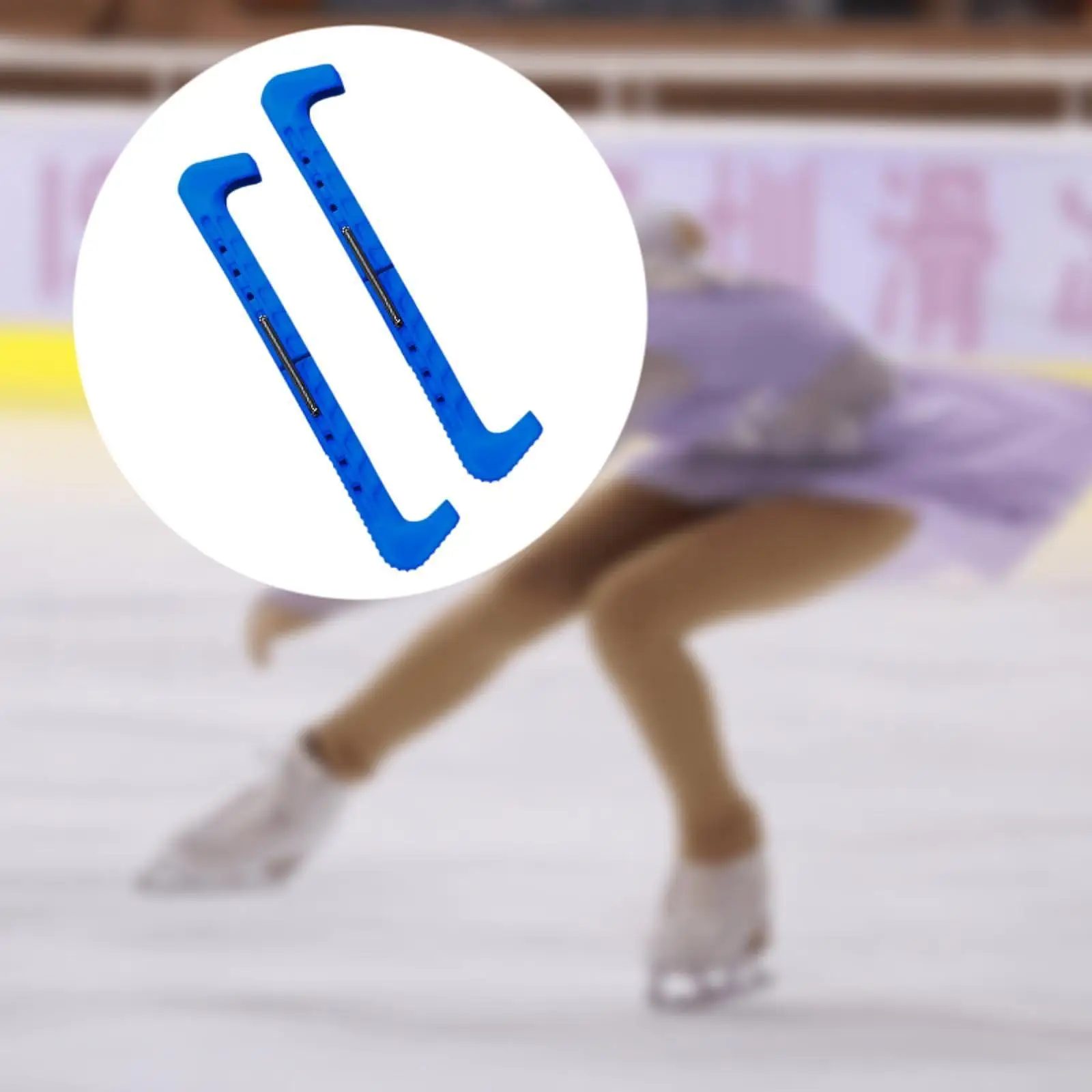 

Hockey Skating Accessories Adjustable Skate Covers Anti Slip PVC Blade Guard for
