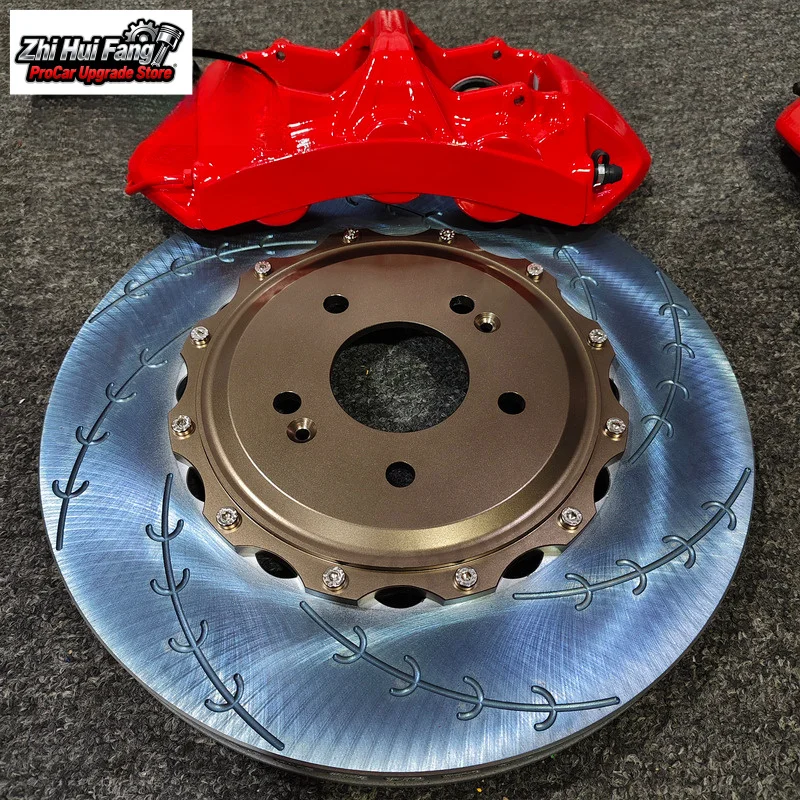 suitable for Hyundai Big Brake Caliper 6 Piston High Carbon Rotor Customizable Style Color logo