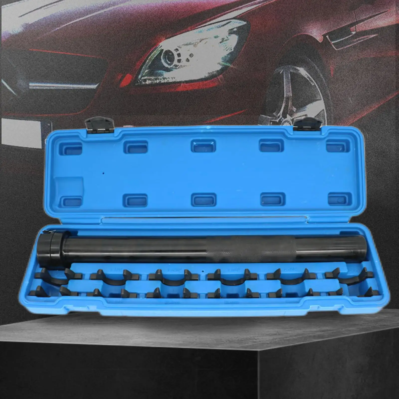 

13x Generic Inner Tie Rod Removal Tool Maintenance with Storage Box Installation for Cars Pickup Trucks Auto SUV Vehicles