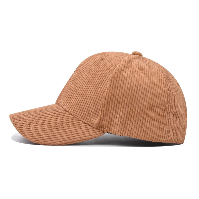FS Vintage Green Corduroy Caps For Men Adjustable Women Brand Baseball Hats Summer Streetwear Trucker Hat Bone Masculino 2025