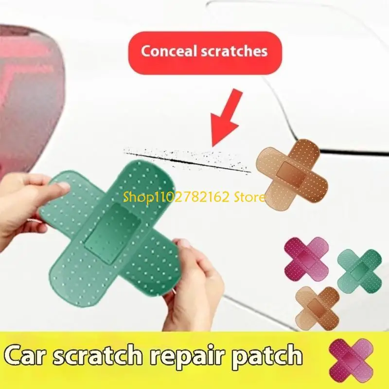 547B مضحك مركبة ملصقات للسيارة متعددة الأشكال ضمادة لاصقة ملصق السيارات الجسم خدش الديكور ملصق مائي لشاحنة SUV يخت الملحقات