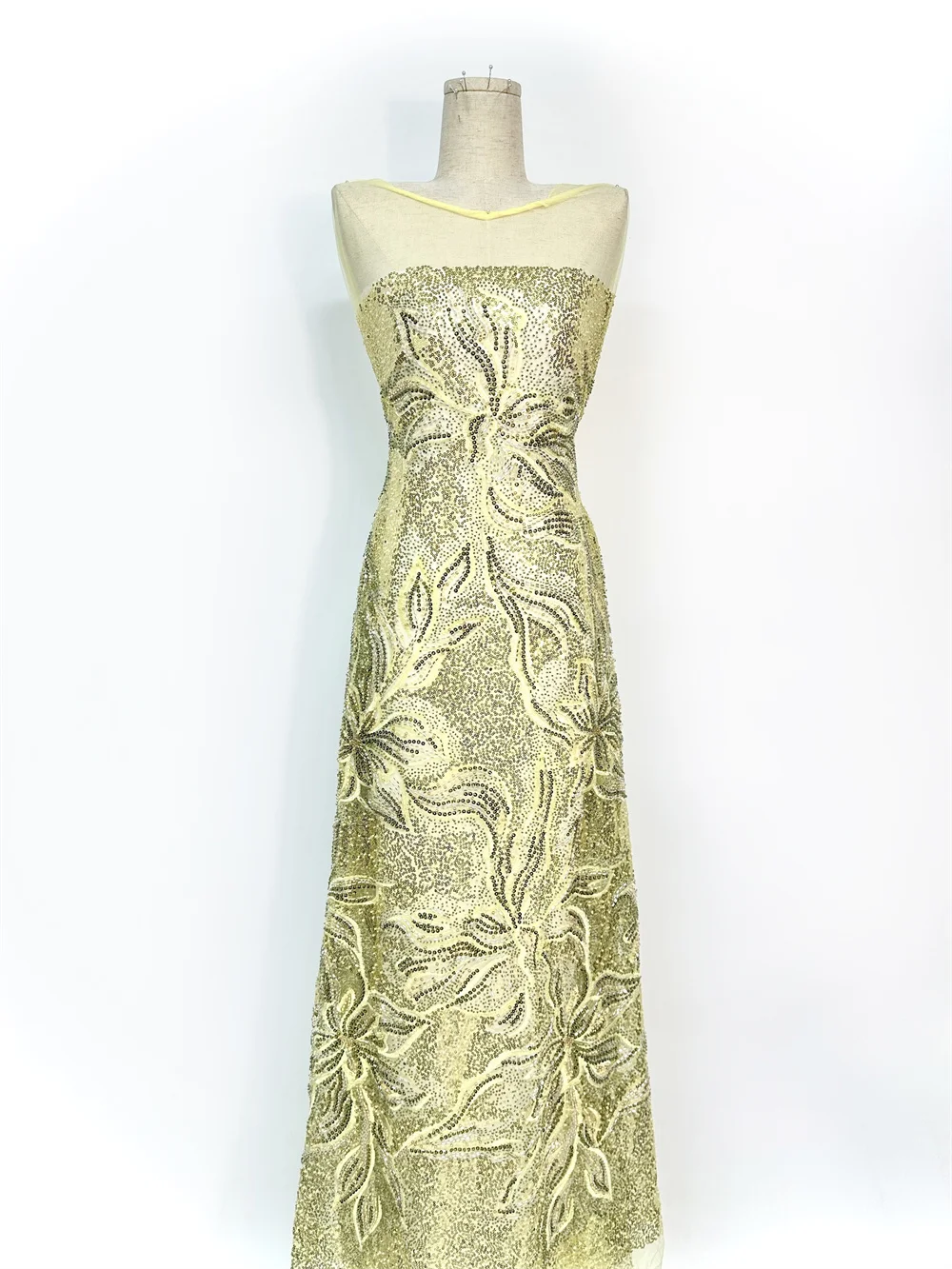 موضة الفرنسية شبكة التطريز مطرز أقمشة الدانتيل 2025 الترتر النسيج الأفريقي النيجيري أقمشة الدانتيل فساتين الزفاف النساء الحفلات #3