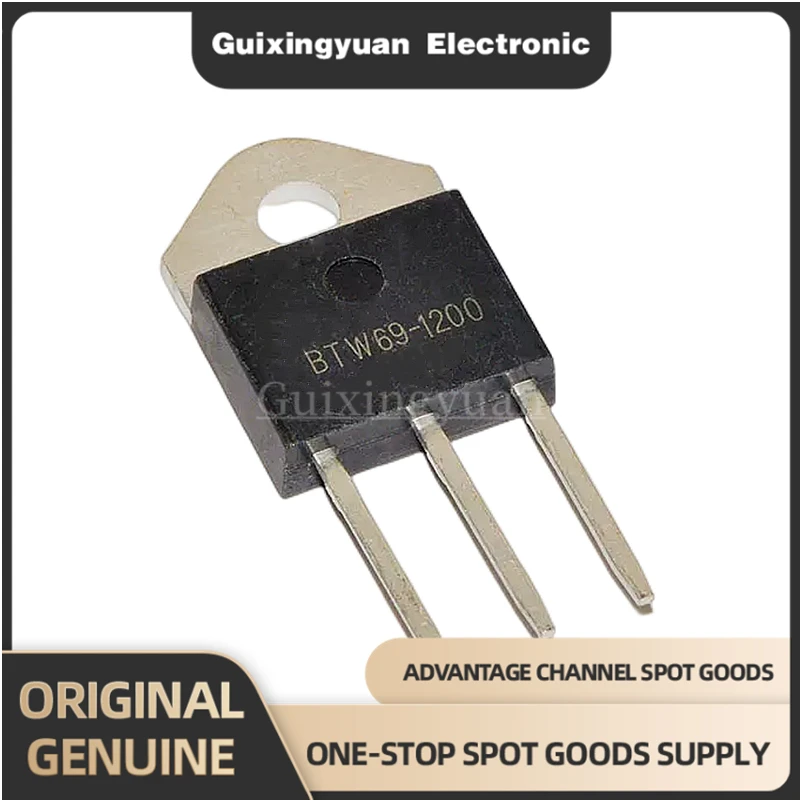 [5PCS] NEW BTW69-1200 BTW691200 1200V Uni-directional Thyristor Direct Plug TO-3P