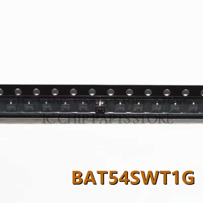 

BAT54SWT1G (100pieces) SOT-323-3 Mark:B8 Rectifier Diode Schottky 0.2A 5ns 3-Pin SC-70 T/R,Original integrated IC chip,In Stock