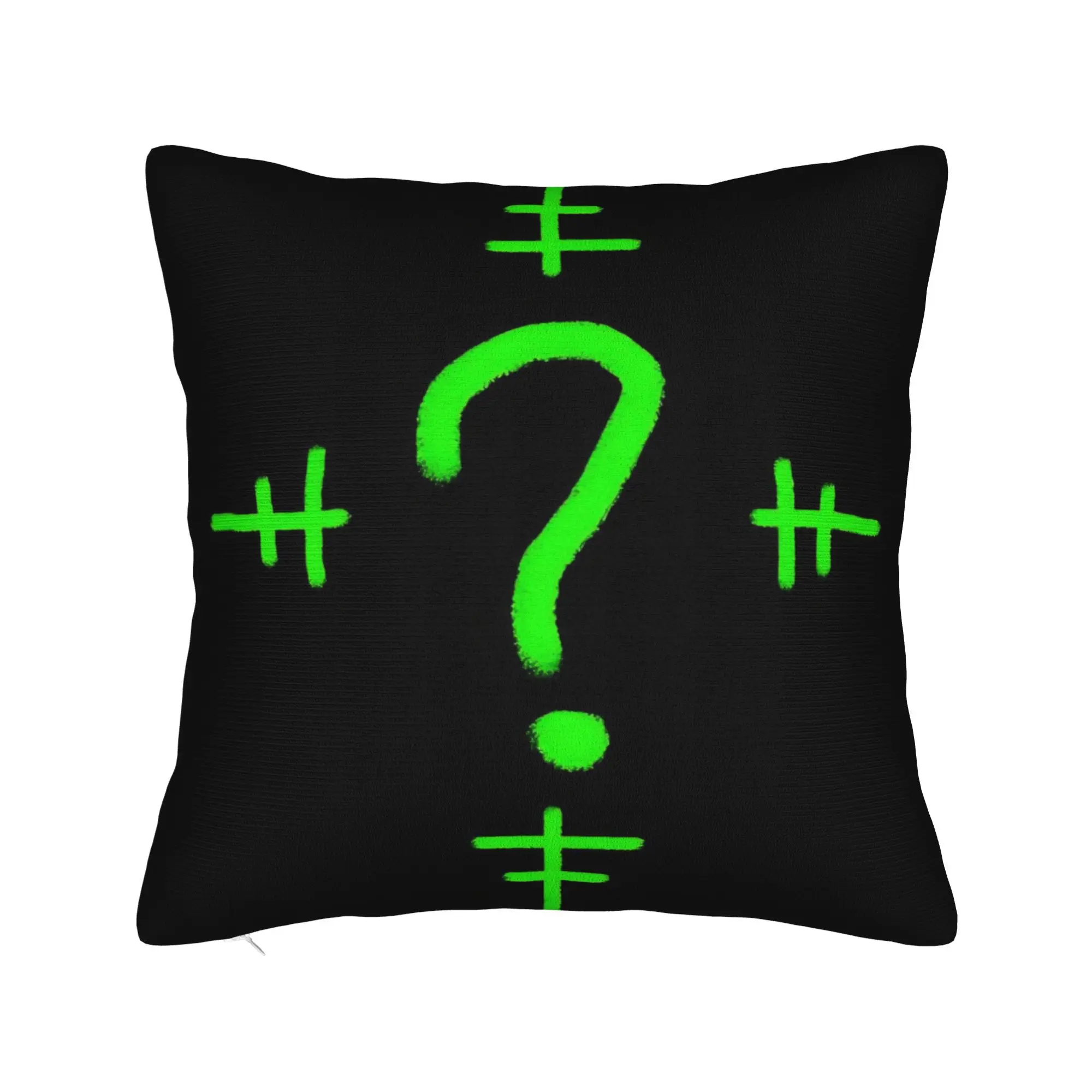 Paul Dano Riddler Square Pillow Covers Polyester Sofa Bat Man Cushion Cover Cute Home Decoration Throw Pillow Case 40*40