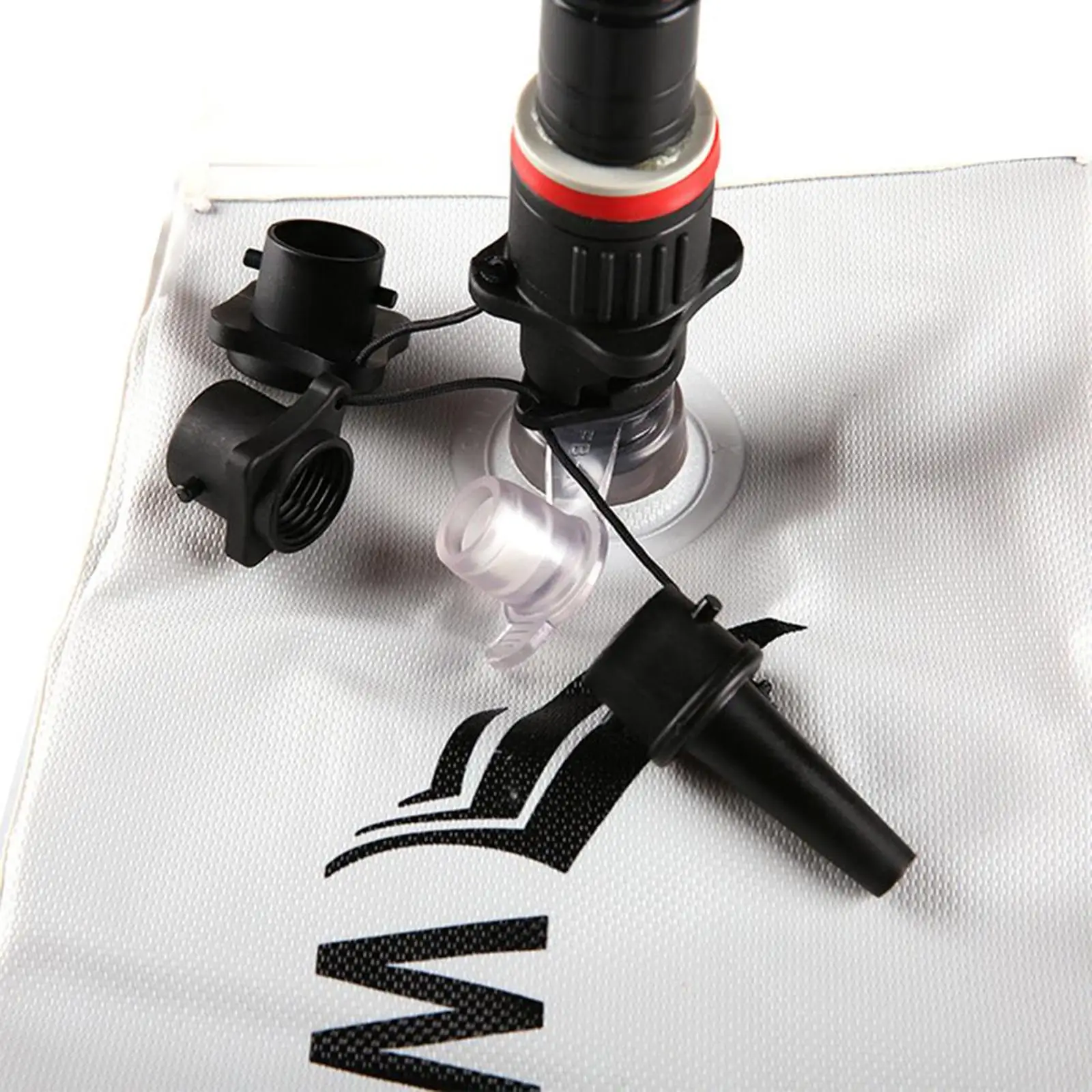 Inflatable Boat Pump Valve Adapter Lightweight Durable Compressor Connectors for Paddle Board and Kayak