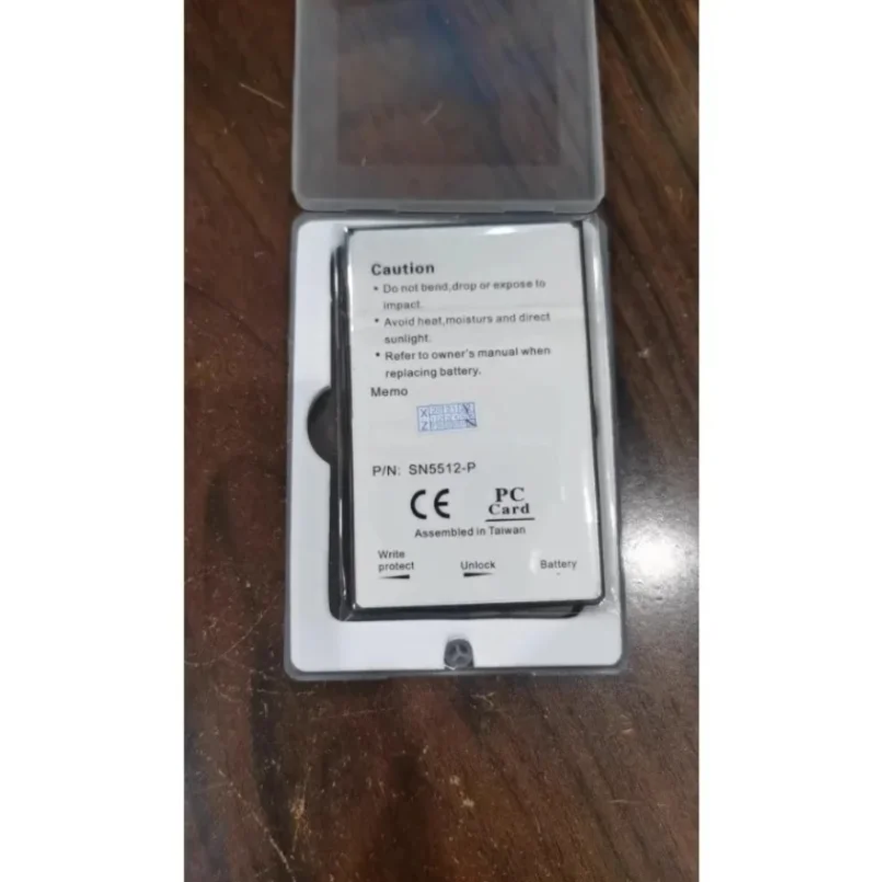 PC SRAM CARD Card 2MB with Battery with Switch, for Copying Program